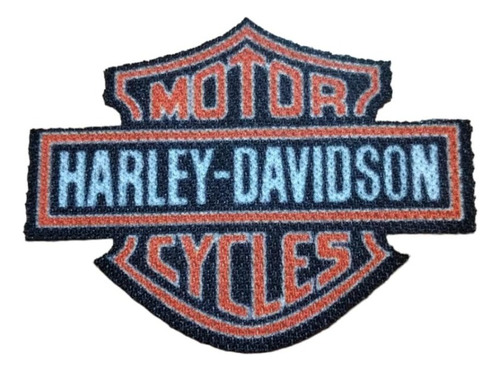 Aplique Sublimado Harley Davidson Chico Termoadhesivo Calida
