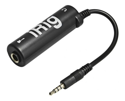 Interface Irig Amplitube Guitarra, iPhone, iPod Color Negro