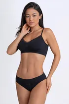 Comprar Kit C\u002F2 Tops Angel Loba Trend Sem Costura Renda Lupo 41260