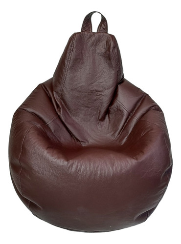 Sillón Puff Pera Premium Confortable Chocolate