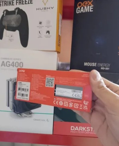 Memória Ram Xpg Gammix D10 8gb 3200mhz Ddr4 Cl16 (Usado)