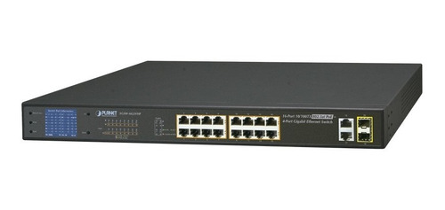 Switch No Administrable Poe+ 16 Puertos 2 Combo Tp/sfp