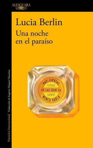 Libro Una Noche En El Paraíso Lucía Berlin Nuevo Sellado