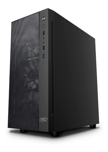 Gabinete Gamer Deepcool Matrexx 55 Mesh 4 Fans Rgb Templado Color Negro
