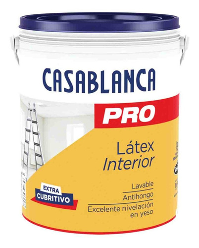 Casablanca Pro Pintura Latex Interior 20 Lts