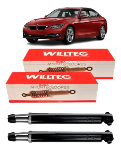Par Amortecedor Traseiro Bmw 316 318 320 325 330 335 Willtec