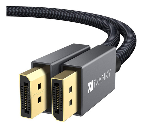 Cable Displayport 1.2 (dp) De 2 Metros Ivanky 4 K 60 Hz 2 K