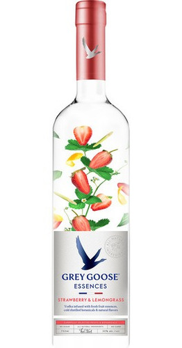 Vodka Grey Goose Essences Strawberry & Lemongrass 750 Ml