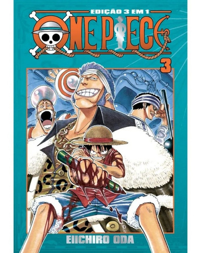 One Piece 3 Em 1 Volume 3 Mangá Panini Lacrado