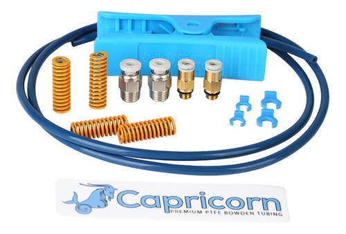 Creality Kit Capricorn Ptfe Molas Cortador P/ Impressora3d