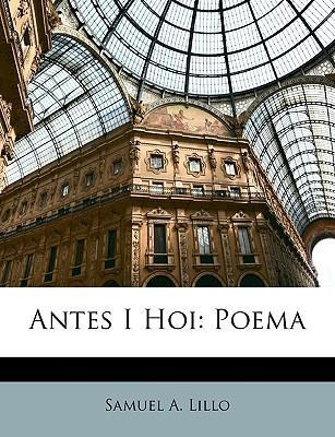 Libro Antes I Hoi : Poema - Samuel A Lillo