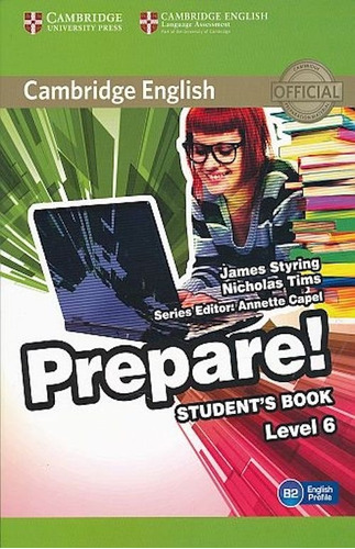 Prepare Students Book Level 6. Bachillerato - S