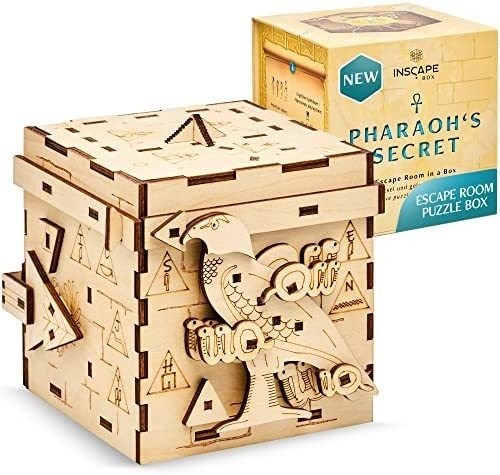 Inscape Pharaoh´s Secret Puzzle Box Escape Room En Una Caja