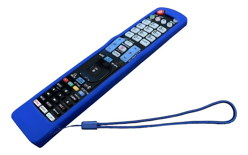 Funda Para Control LG Akb72914202 Akb73615362 Azul