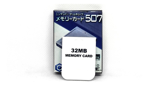 Memory Card 32mb 507blocos Para Gamecube E Wii Novo