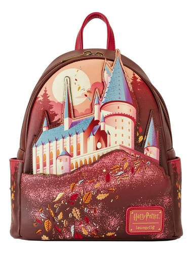 Mini Mochila Loungefly De Harry Potter Hogwarts