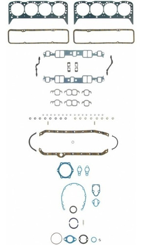 Kit Juntas Chevrolet V8 350-283-307-327 Carburado  Felpro