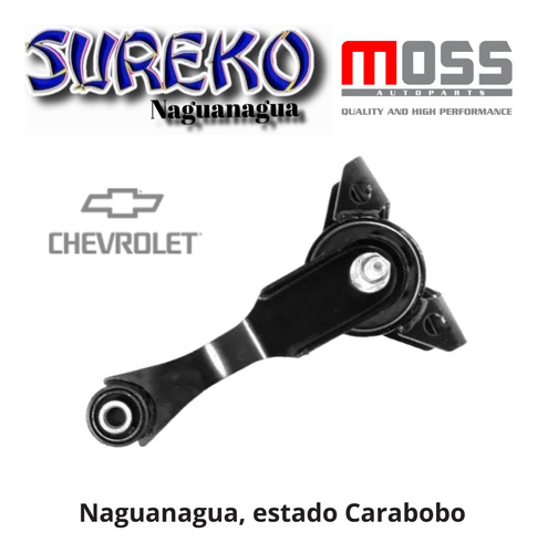 Base De Motor Trasera Chevrolet Spark Completa 