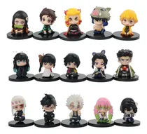 Comprar Set Figuras 15 Piezas Demon Slayer Kimetsu No Yaiba Anime