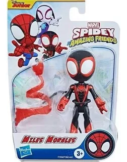 Boneco Figura Marvel Spidey Miles Morales Spider-man Hasbro