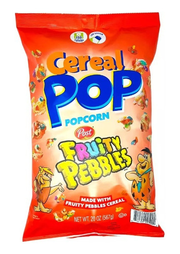Palomitas Fruity Pebbles Cereal Pop Popcorn 149g Importadas