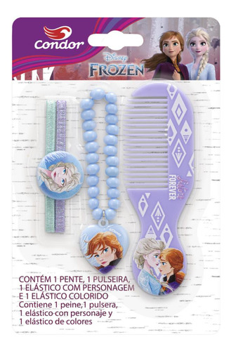 Kit Pente + Acessórios Frozen Condor