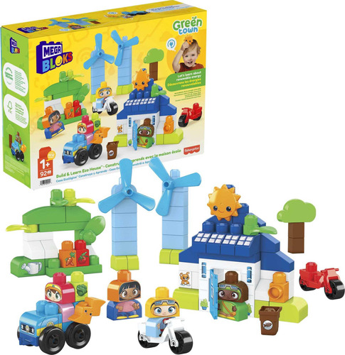 Mega Bloks Fisher-price Builds Builds Builds, House Eco Buil