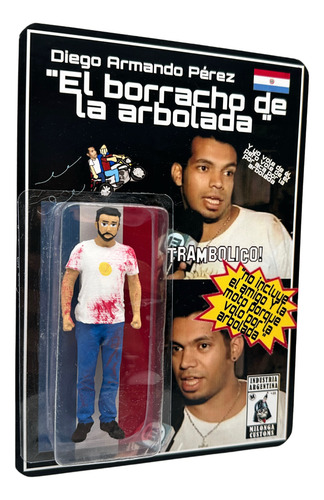 El Borracho De La Arbolada Volador Figura Muñeco Coleccion
