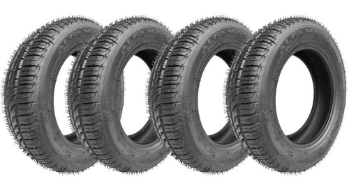 Kit 4 Pneu 185/60/15 Remold Com Borracha Vipal E Garantia