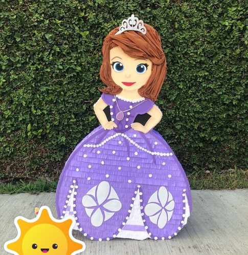 Piñata De Cumpleaños Y Fiestas Princesa Sofia 65cms