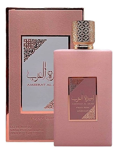 Perfume Ameerat Al Arab Prive Rose, 100 ml, volumen unitario 100 ml