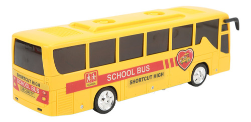 .. Modelo De Juguetes De Autobús Escolar Luz Amarilla ..