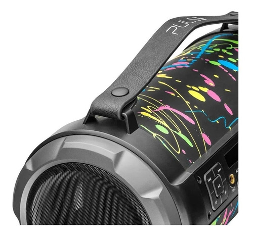 Caixa De Som Bluetooth Pulse Bazooka Portátil - 120w