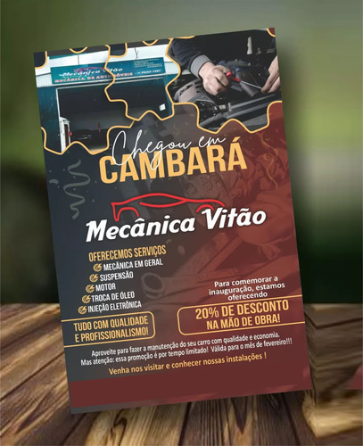 1000 Panfletos Flyer Frente 10x15 Frete Grátis Arte Inclusa