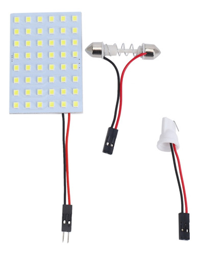 Ampolleta Panel 48 Led Interior Auto Fusible Y Cola Pez