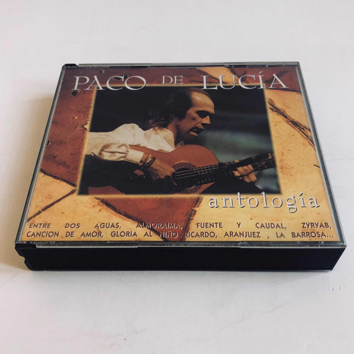 Paco De Lucía - Antologia - Cd Doble Impecable 