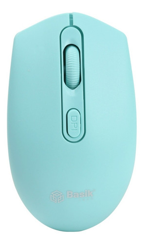 Imagen 1 de 6 de Mouse Inalámbrico  Basik Tech Azul
