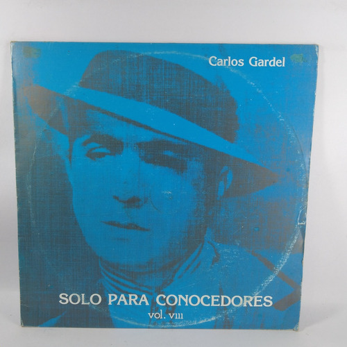 Lp Carlos Gardel,  Solo Para Conoced Vol 8  Excelente Condic