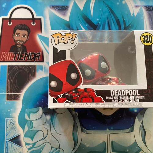 Funko Pop Deadpool #320 - Miltienda - Deadpool Acostado