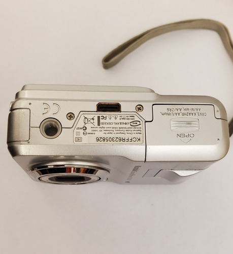 Camara Digital Retro Kodak Easyshare C533 Igual A Nueva Plateado (Usado)