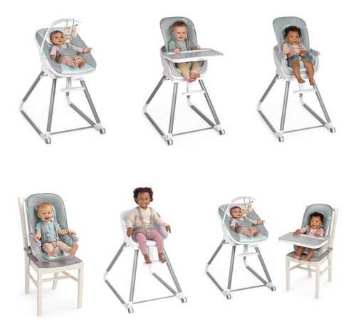 Silla Beanstalk 6-in-1 High Chair - Ray Ingenuity 12564