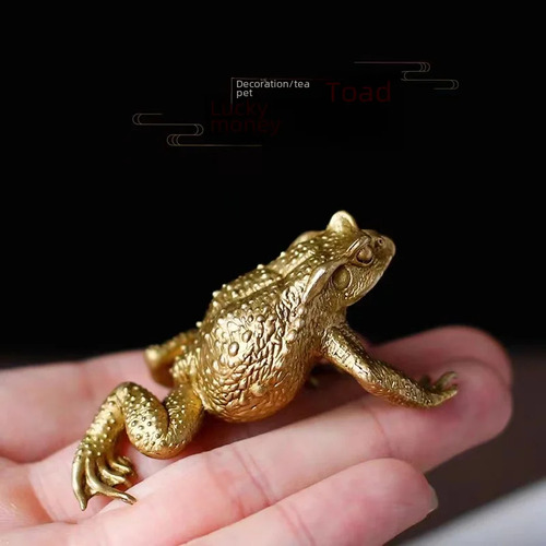 6 X 4 X 2,5 Cm, Pesa Alrededor De 67 G, Adorno De Cobre Con