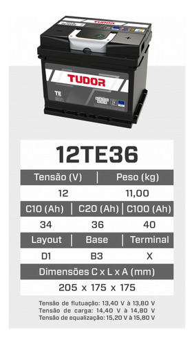 Bateria Estacionaria Para Sistema Solar On/off Grid 40ah 12v
