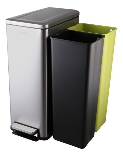 Contenedores De Basura Y Reciclaje 21.5 L Diseño Delgado