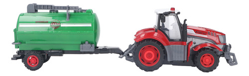 Remolque De Control Remoto De Juguete Rc Farm Tractor Con Bo
