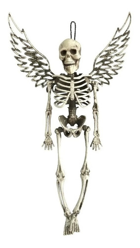 Colgante Esqueleto Angel Chico Plastico Decoracion Halloween