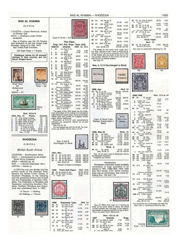 Scott 2017 Standard Postage Catalogo Estampillas Los 6 Tomos