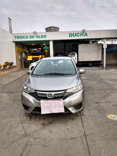 Honda Fit Lx Automático 14/15 Cinza