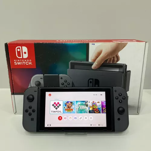 Console Nintendo Switch Preto/Cinza 32Gb - Nintendo - Game Games - Loja de  Games Online