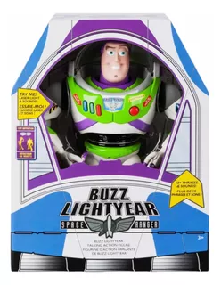 Buzz Lightyear Toy Story Disney Store Con Luz Sonido Inglés